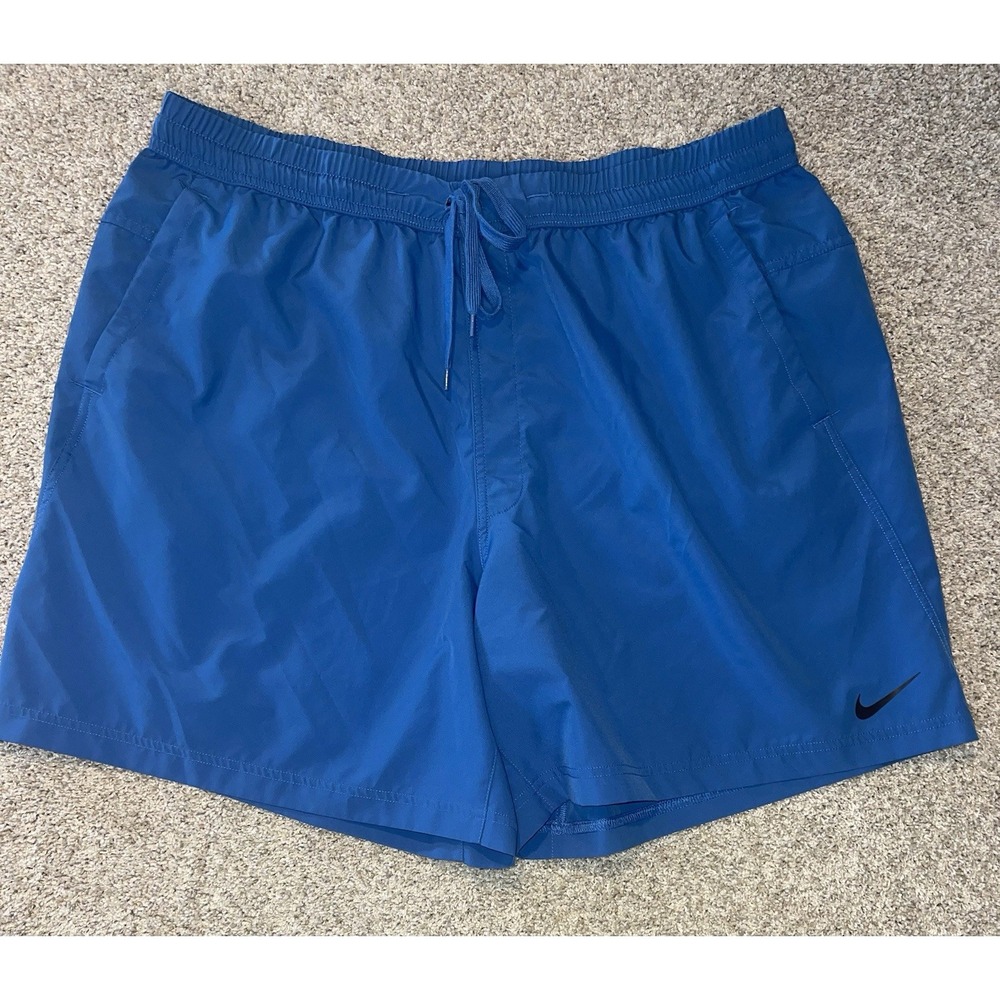 Nike Dri Fit Mens Blue Athletic‎ Shorts Sz XXL Spring 2024
